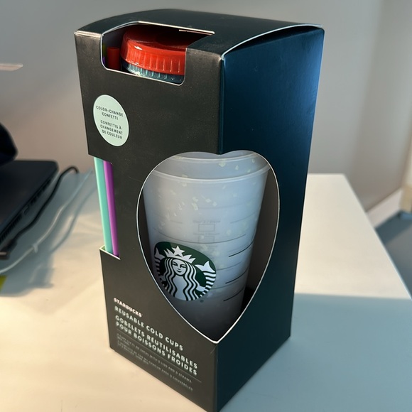 Starbucks Confetti Color Changing  Cups - Picture 3 of 3